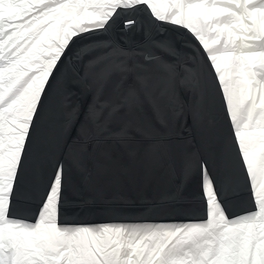 Nike Men’s Black Therma Fit Training Quarter Zip CU6217-010 NWT
